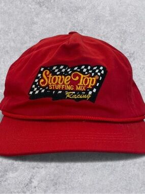 Vintage Stove Top Stuffing Mix Racing SnapBack Red NASCAR USA Duckster